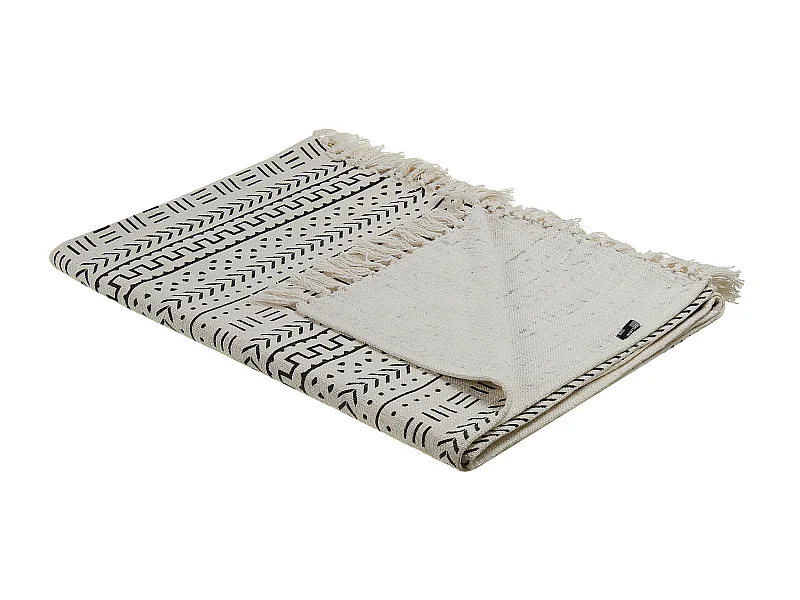 Manta PANVEL Algodón 130 x 180 cm Blanco