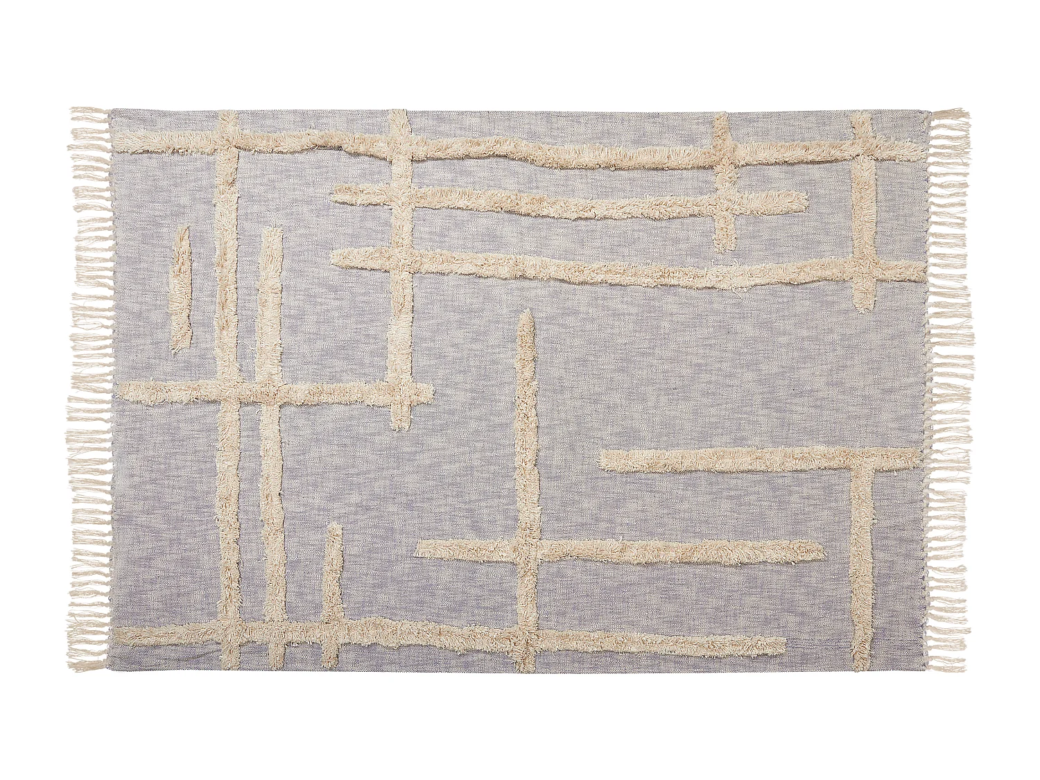 Koc HOSPET Bawełna 130 x 180 cm Szary