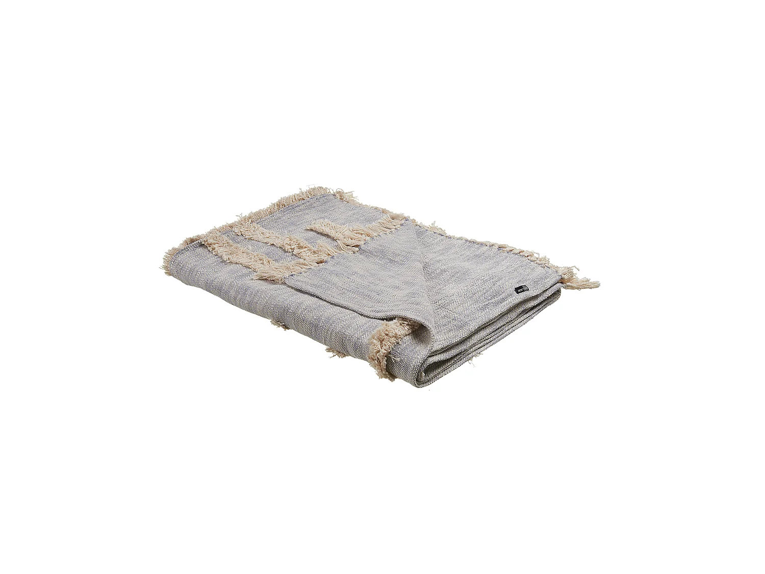 Couverture HOSPET Coton 130 x 180 cm Gris