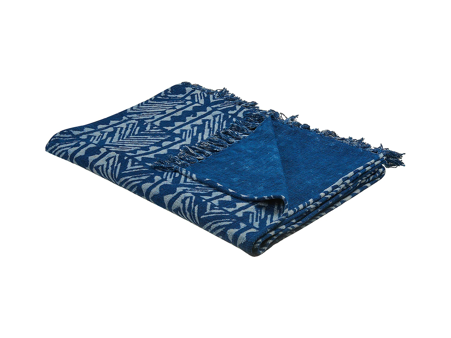 Couverture SHIVPURI Coton 130 x 180 cm Bleu