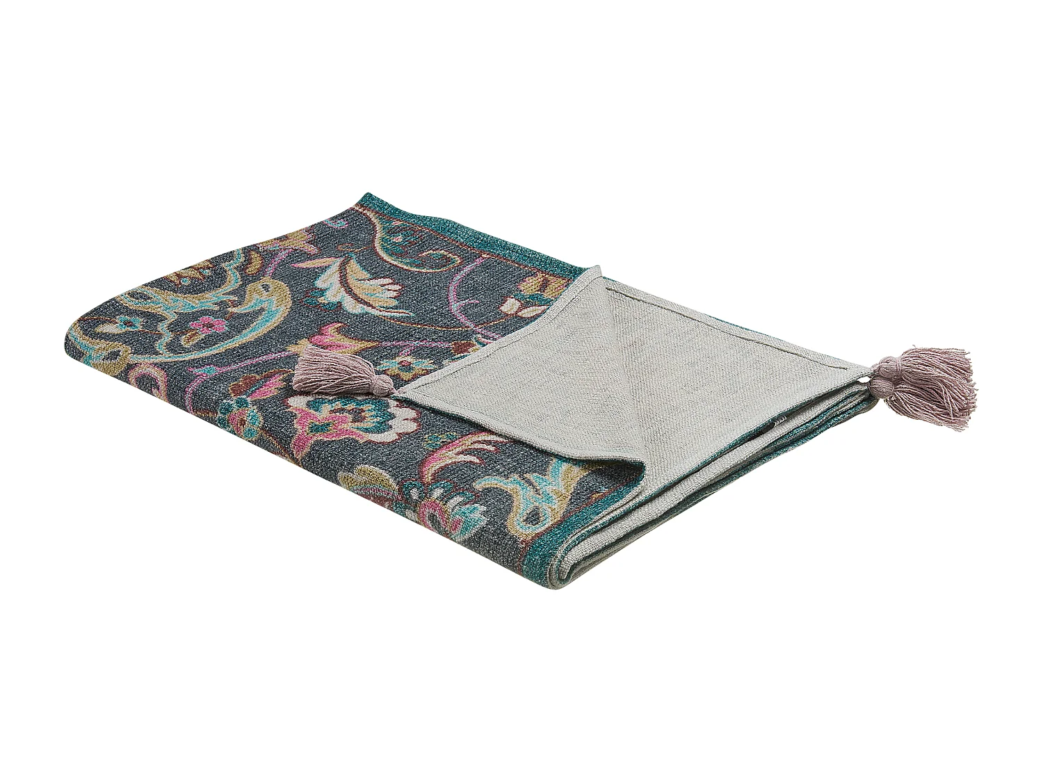 Manta DIBRUGARH Algodón 130 x 180 cm Multicolor