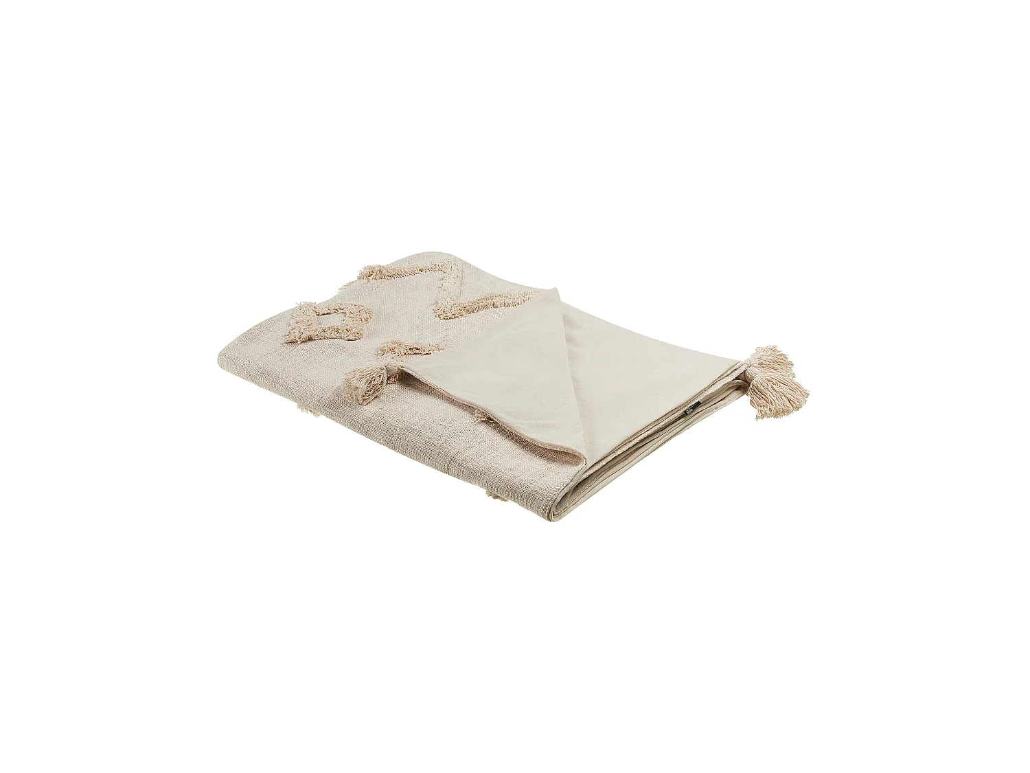 Couverture GUNA Coton 130 x 180 cm Beige