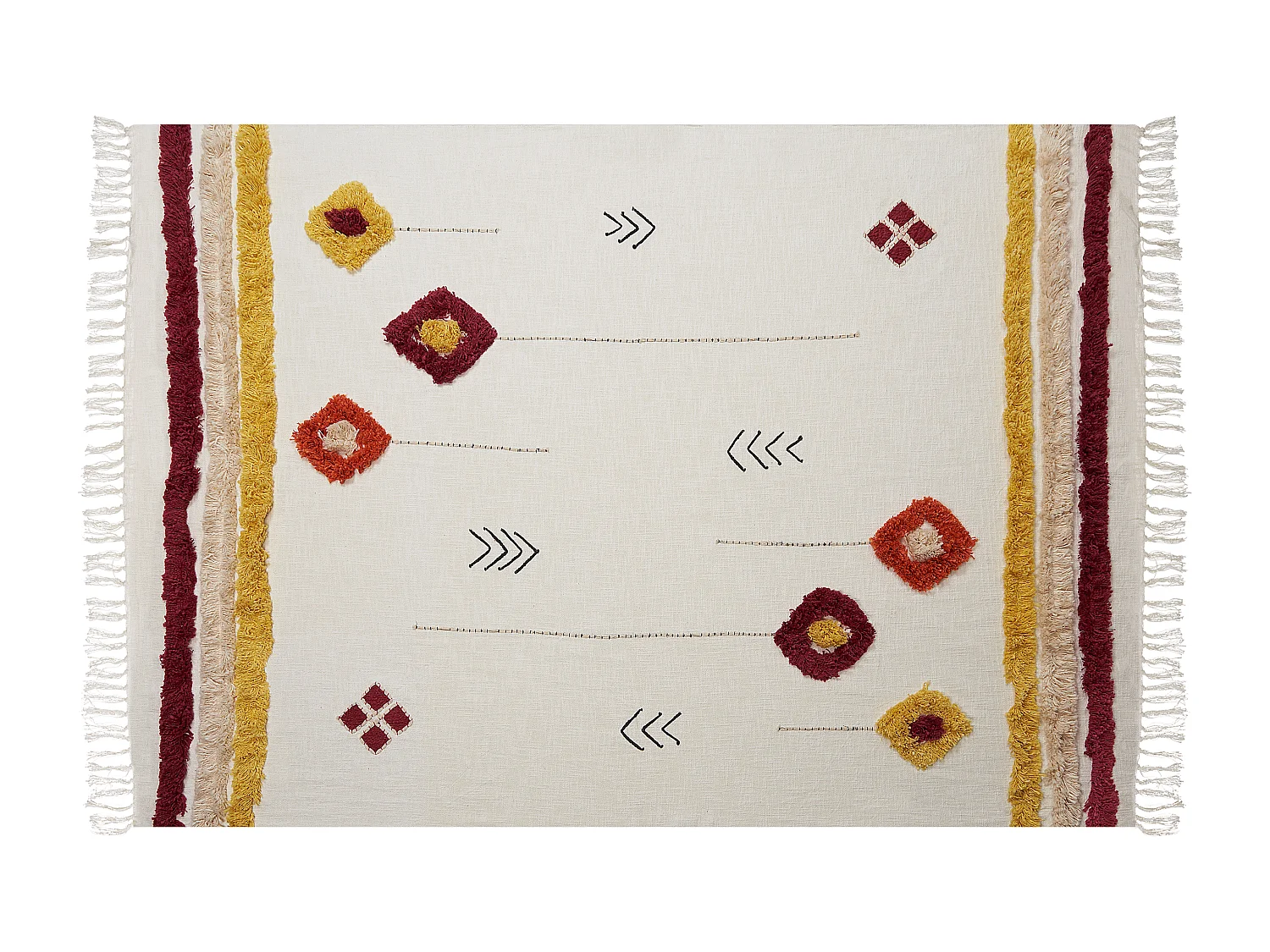 Couverture AMROHA Coton 130 x 180 cm Multicolore