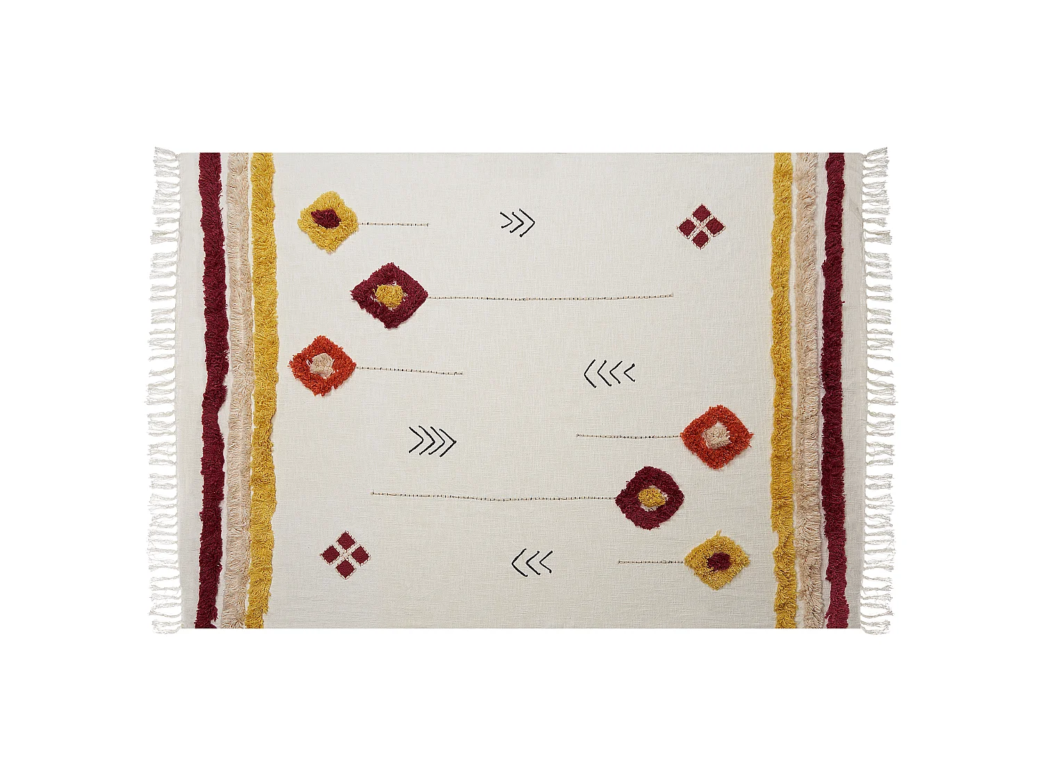 Couverture AMROHA Coton 130 x 180 cm Multicolore