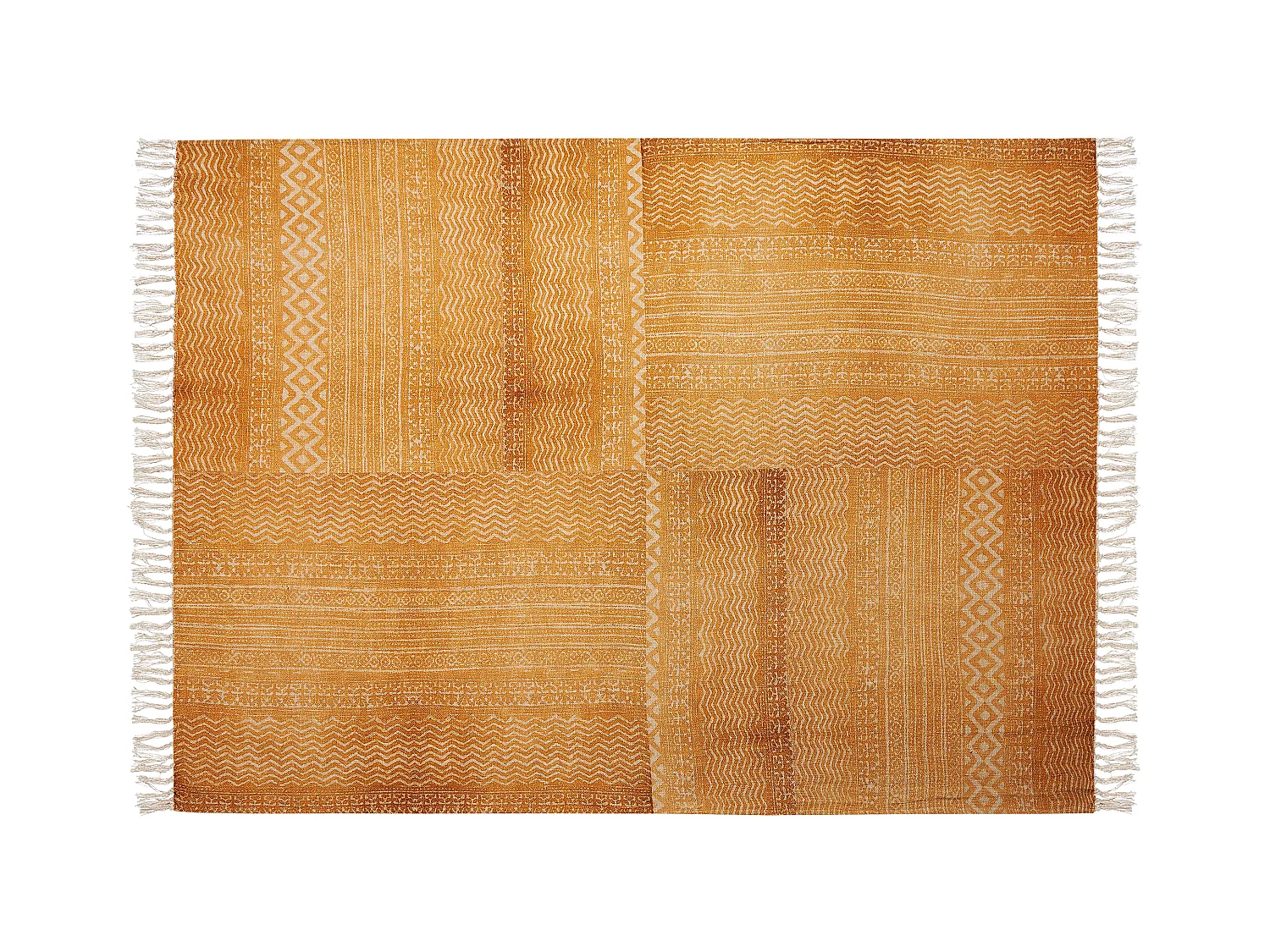 Coperta FIROZABAD Cotone 130 x 180 cm Arancione