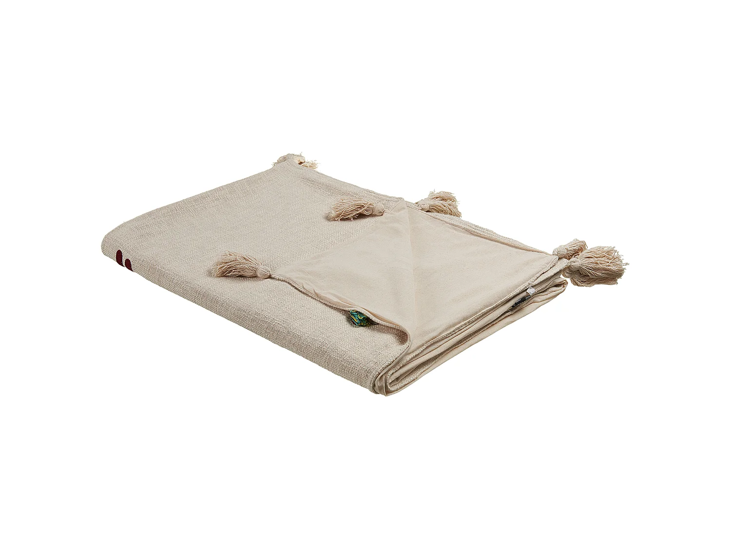 Couverture DEOGHAR Coton 130 x 180 cm Beige