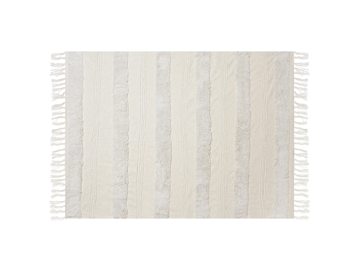 Couverture RAEBARELI Coton 130 x 180 cm Blanc