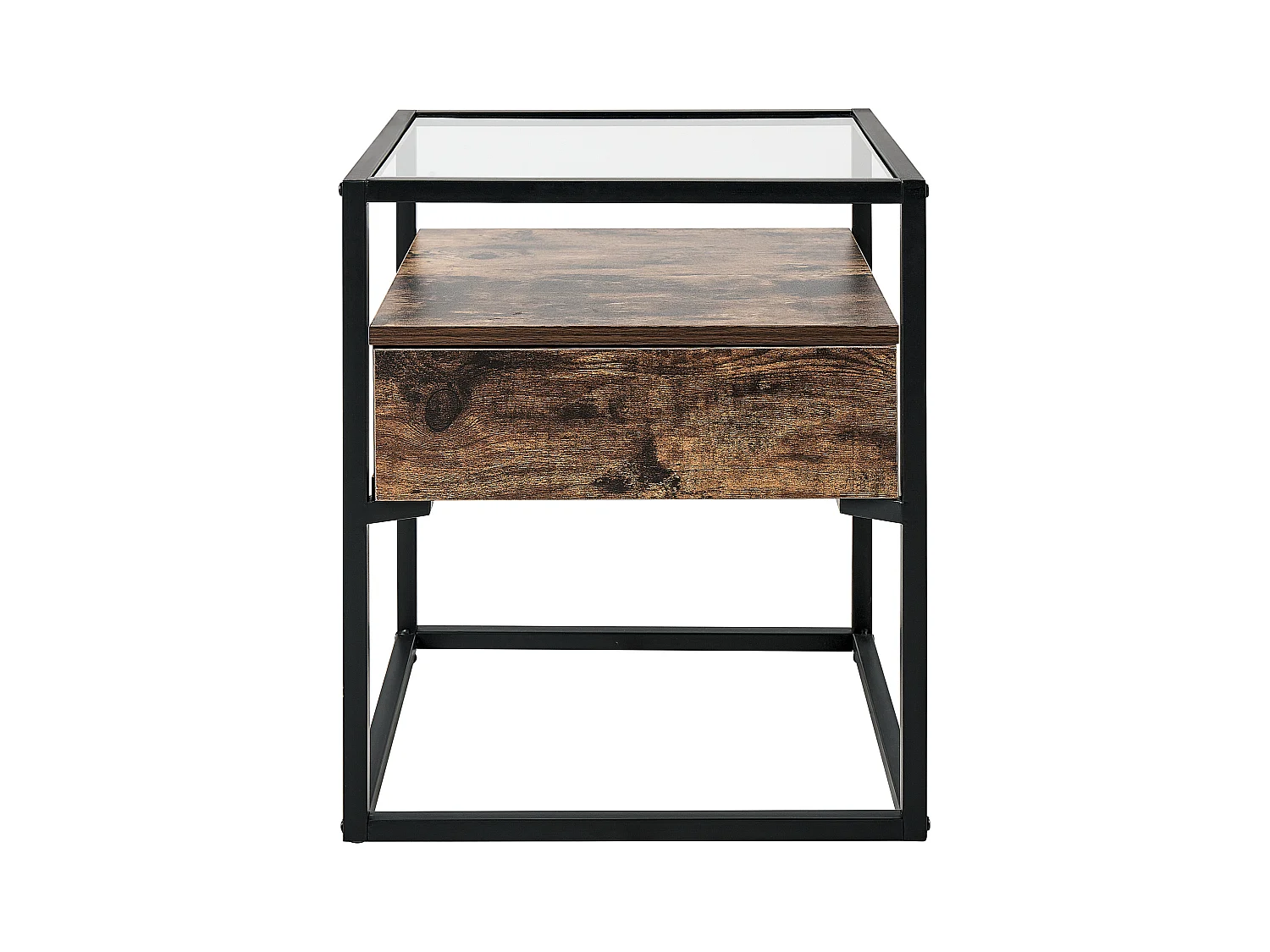 Table d'appoint MAUK Marron foncé