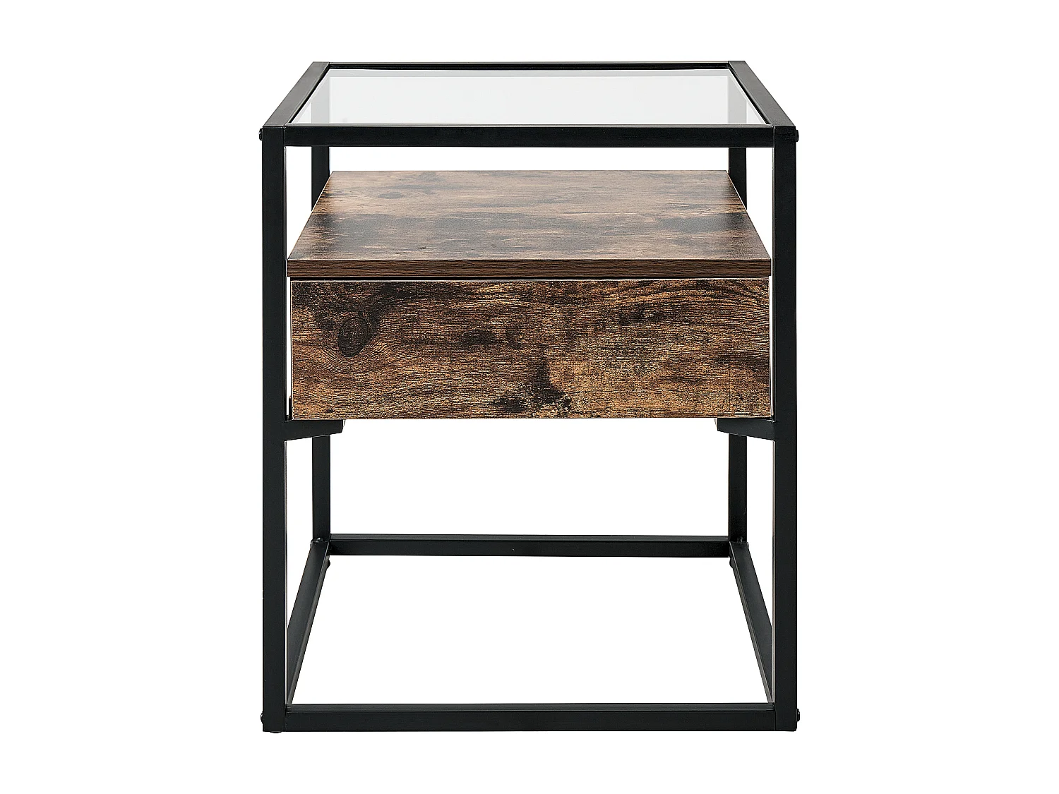 Table d'appoint MAUK Marron foncé