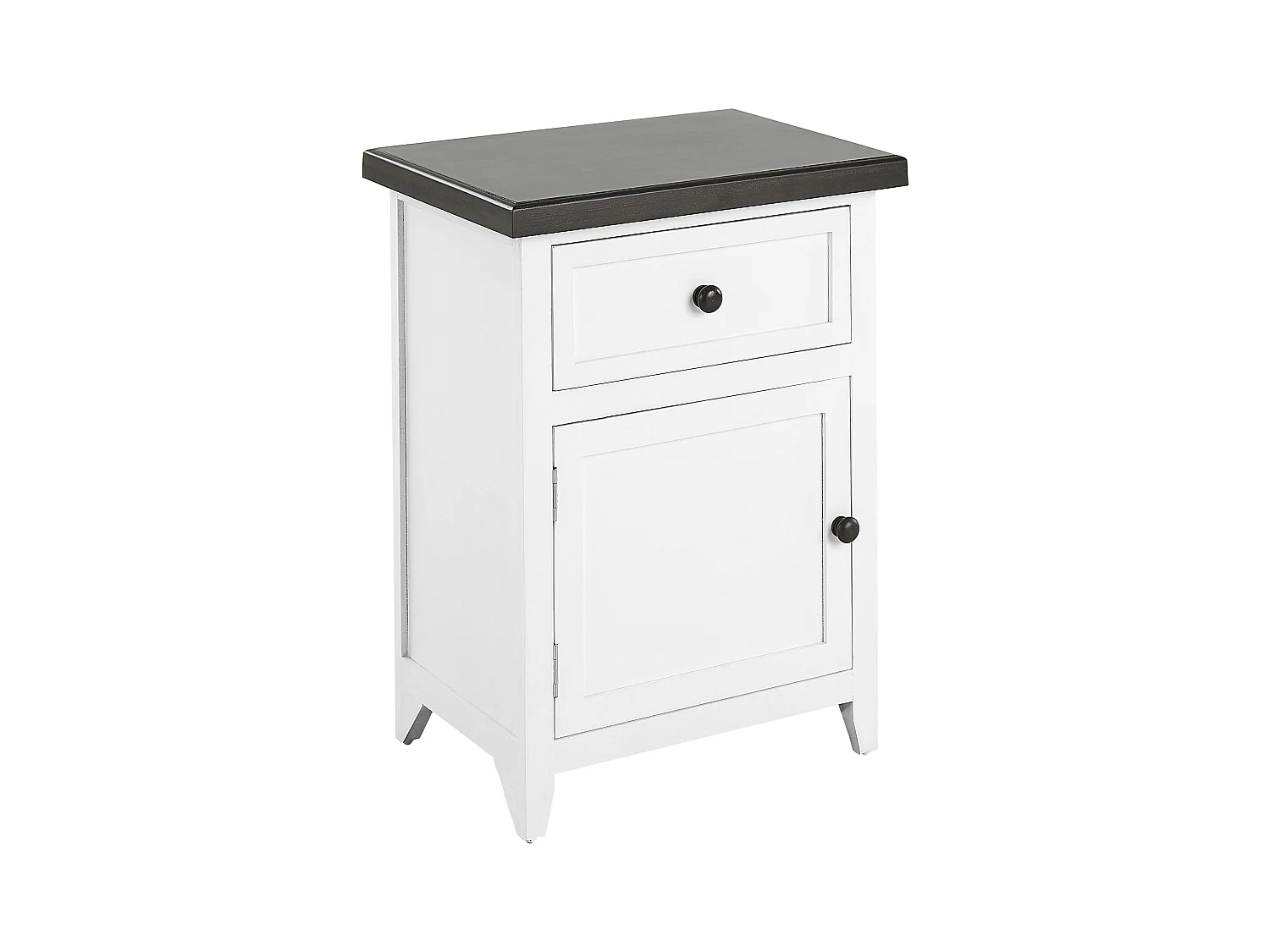 Nachtkastje met 1 lade LAYOLA Wit