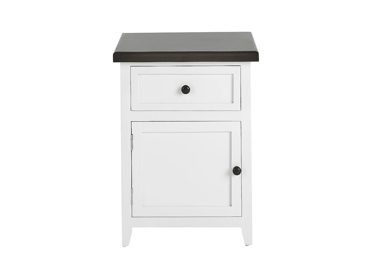 Nachtkastje met 1 lade LAYOLA Wit