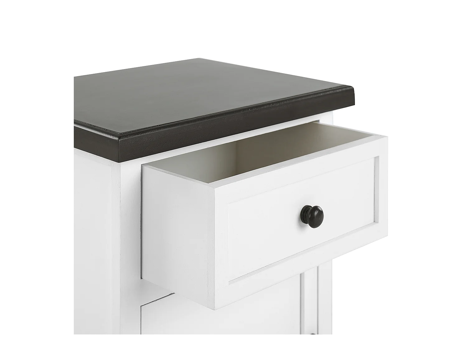 Nachtkastje met 1 lade LAYOLA Wit