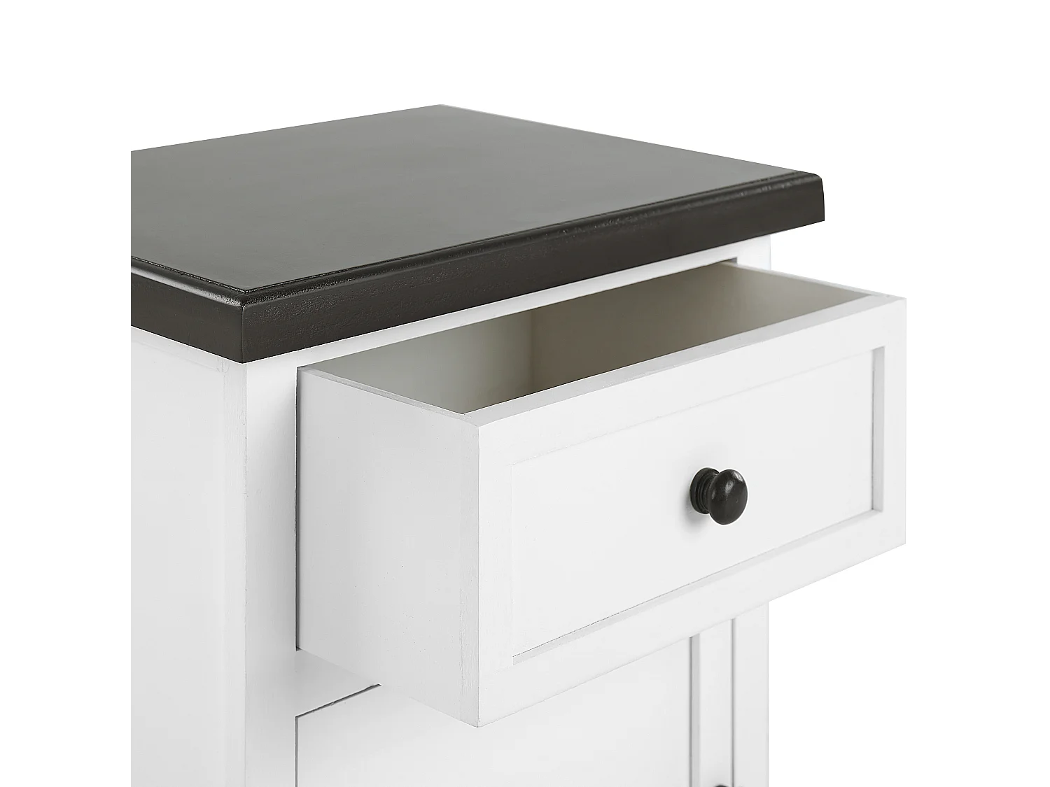 Nachtkastje met 1 lade LAYOLA Wit