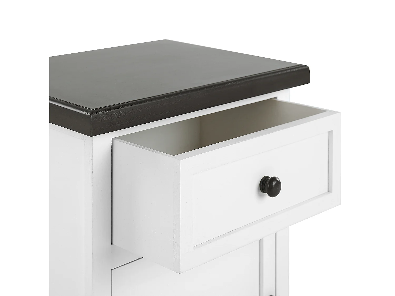 Table de nuit à 1 tiroir LAYOLA Blanc