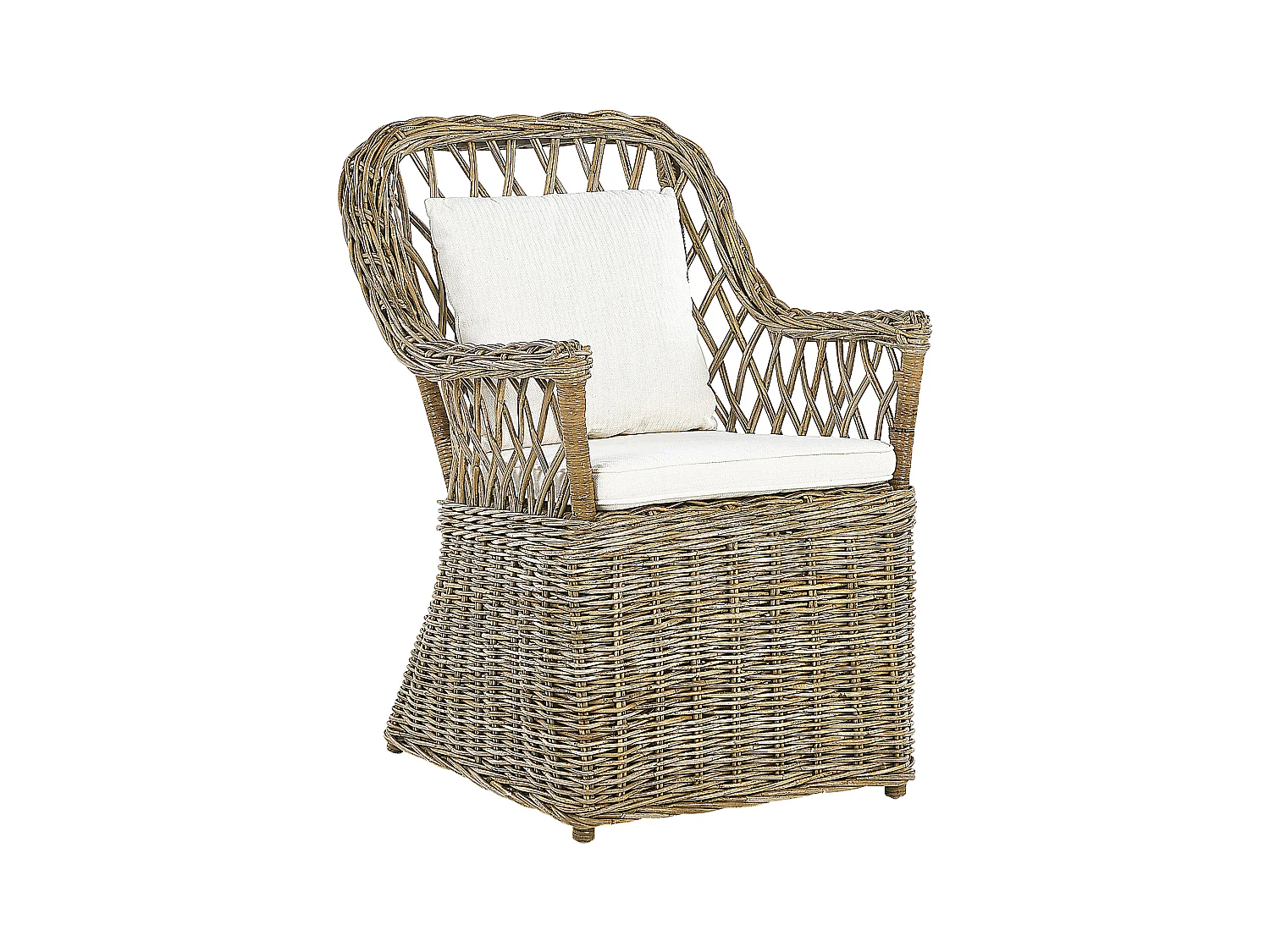 Fauteuil de jardin MAROS Rotin Naturel