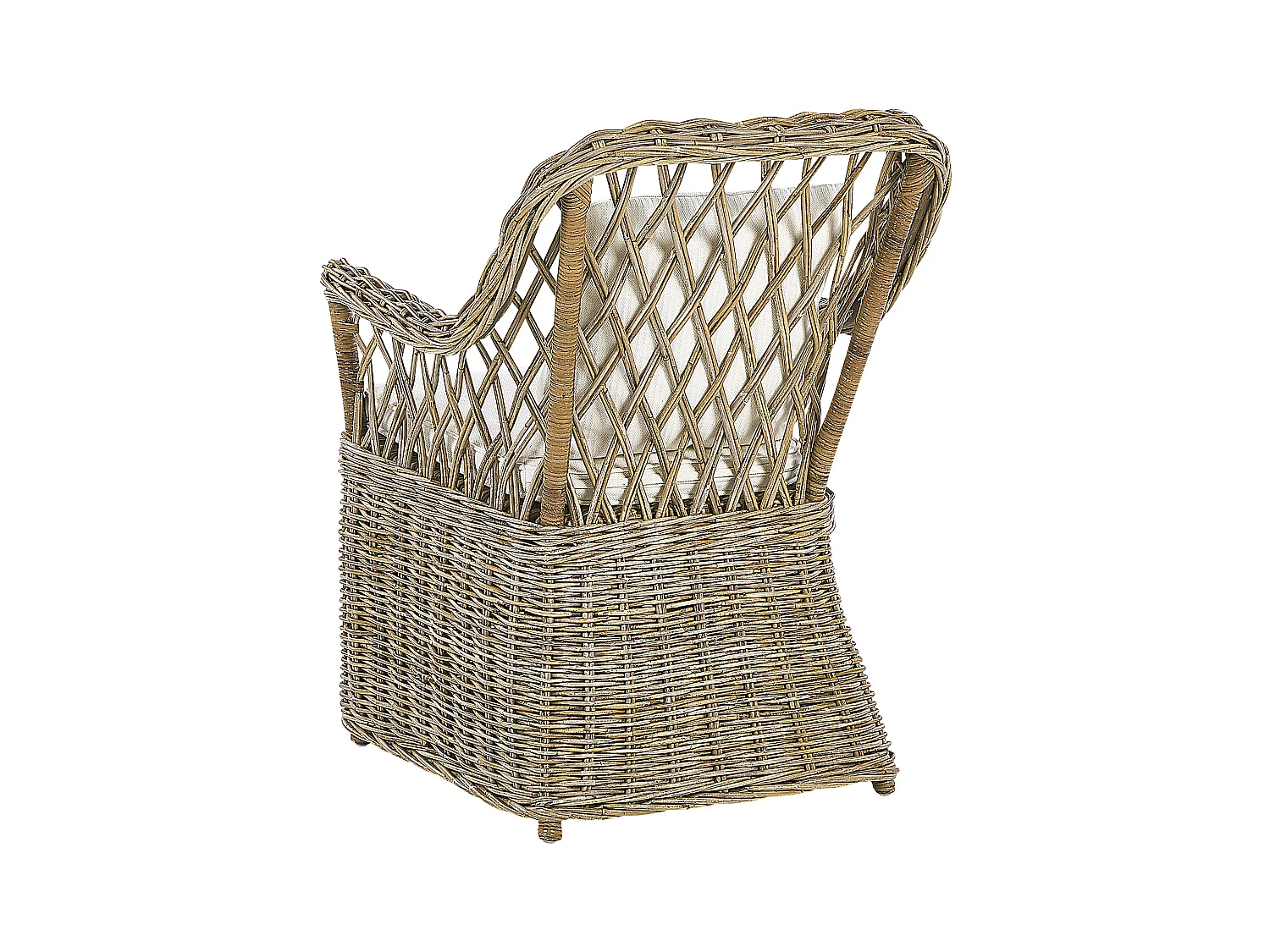 Fauteuil de jardin MAROS Rotin Naturel