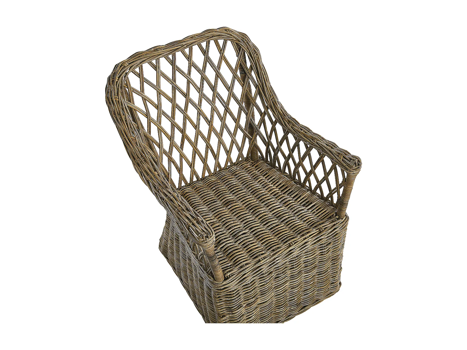 Fauteuil de jardin MAROS Rotin Naturel