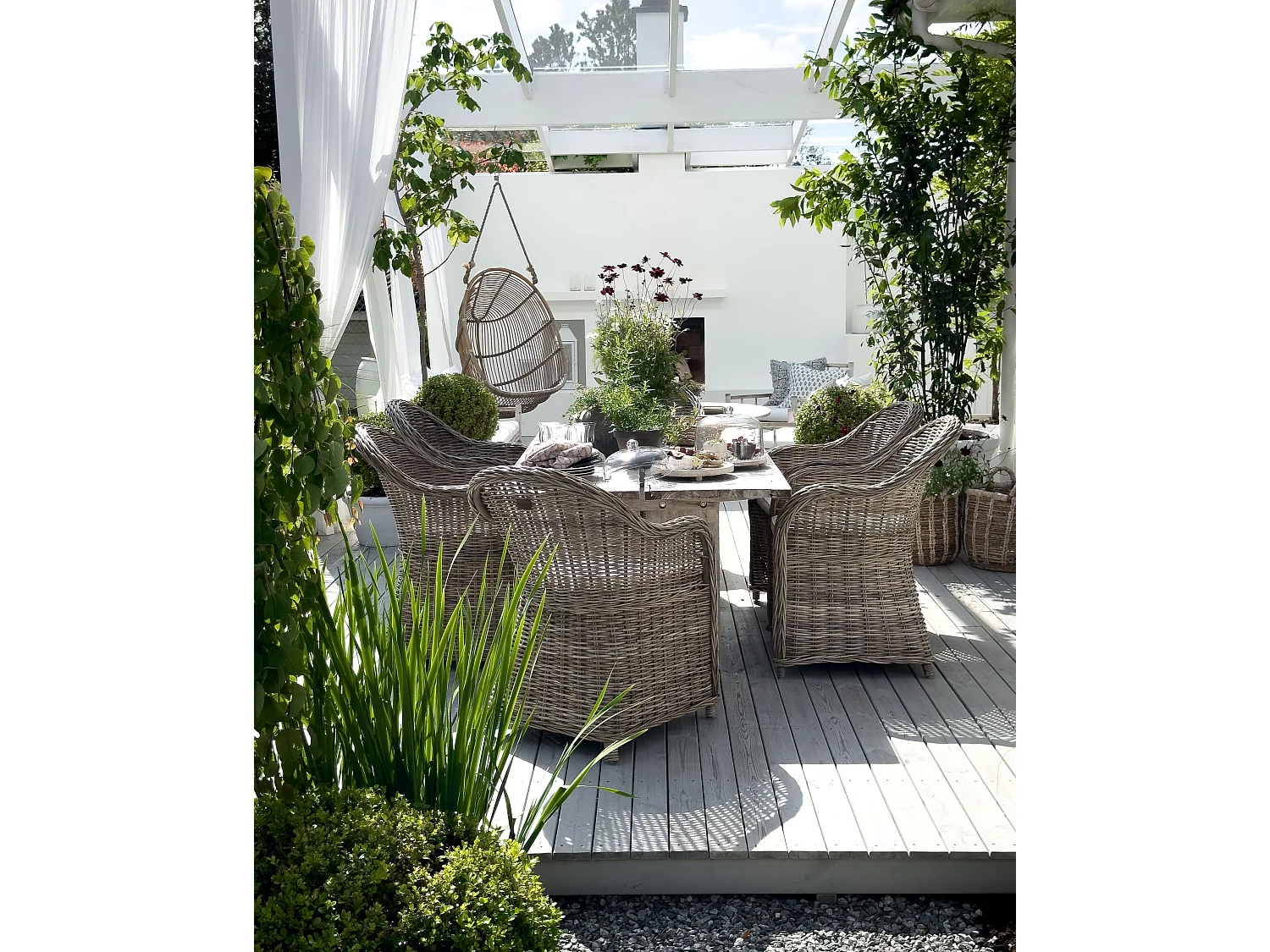 Fauteuil de jardin SUSUA Rotin Naturel
