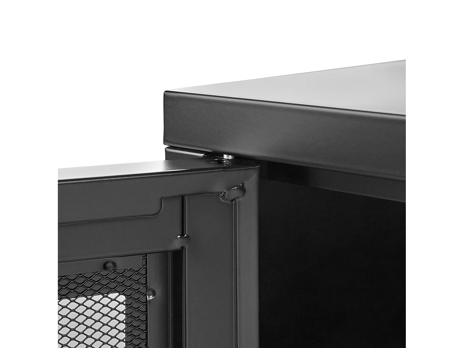 Meuble de rangement MORLEY Métal Noir