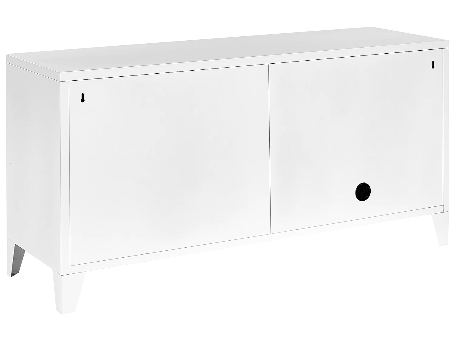 Commode à 3 portes en acier blanc CARDIFF