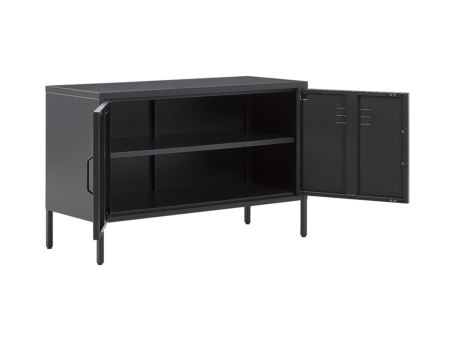 Meuble de rangement URIA Métal Noir