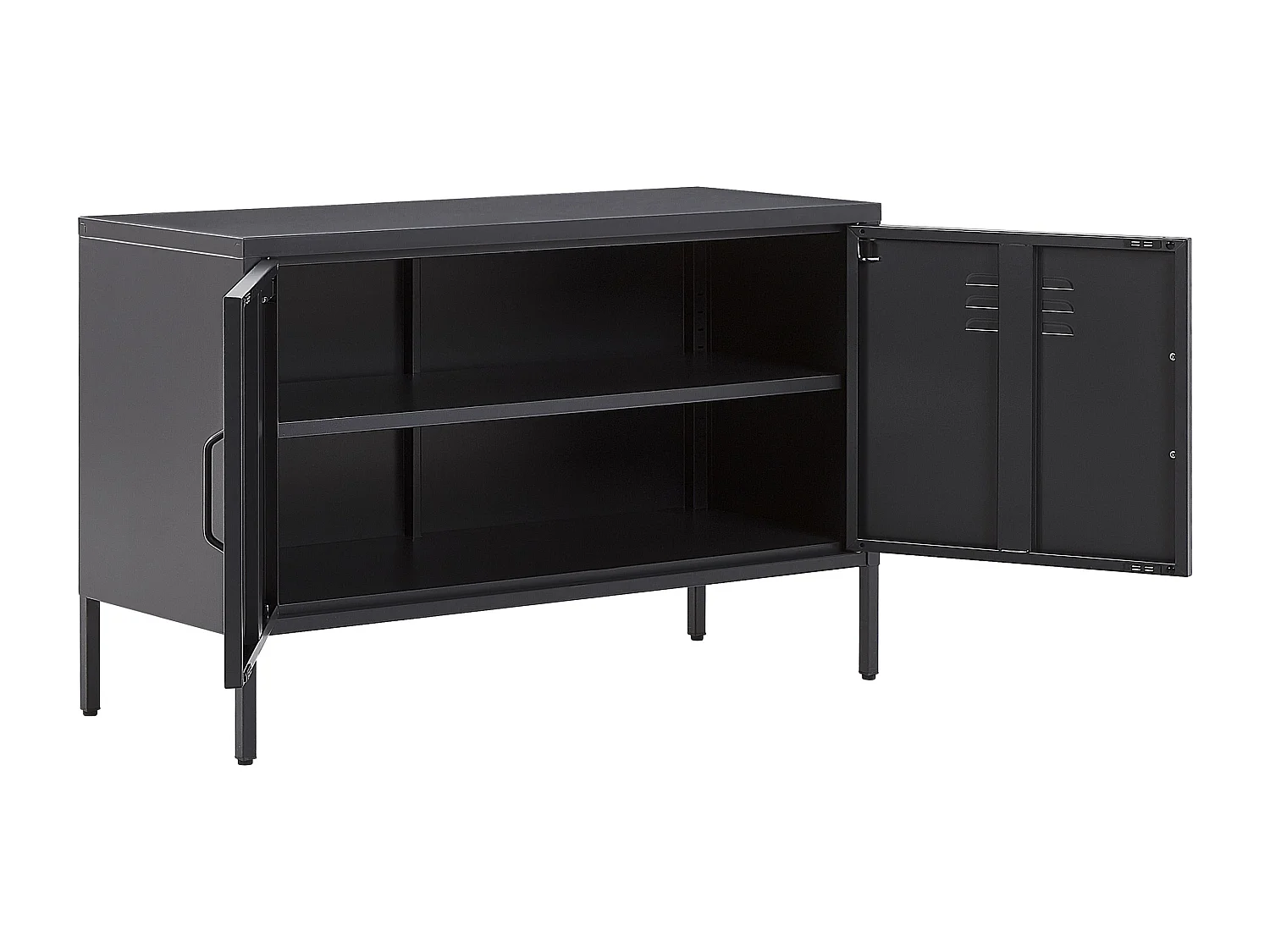 Meuble de rangement URIA Métal Noir