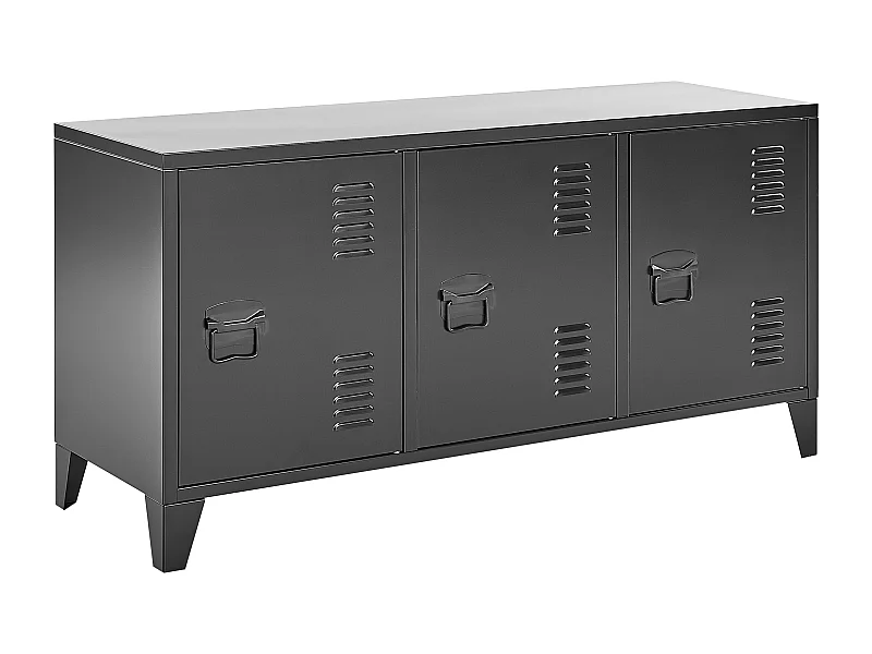 Szafka biurowa CARDIFF Metal Czarny