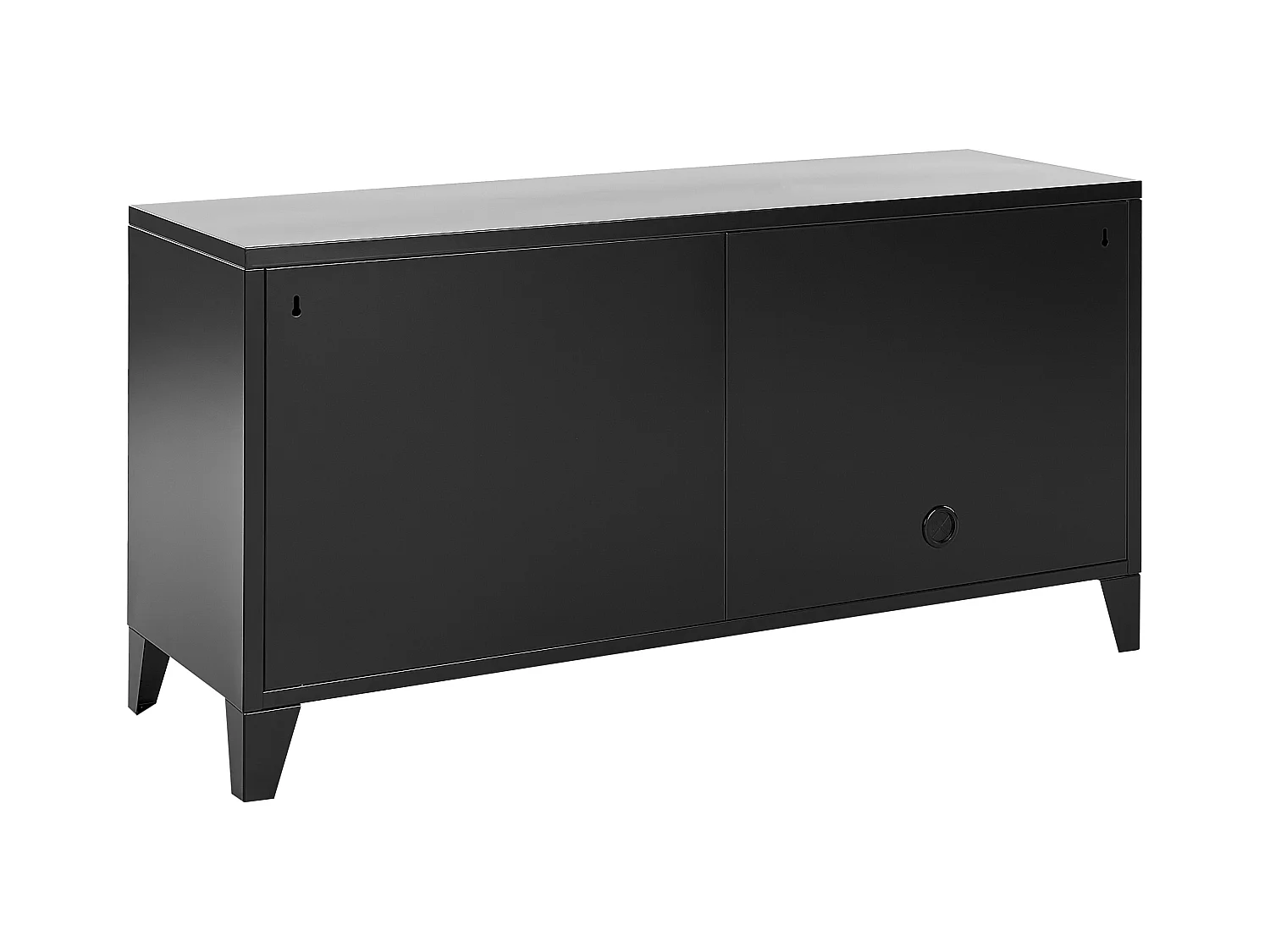 Büroschrank CARDIFF Metall Schwarz