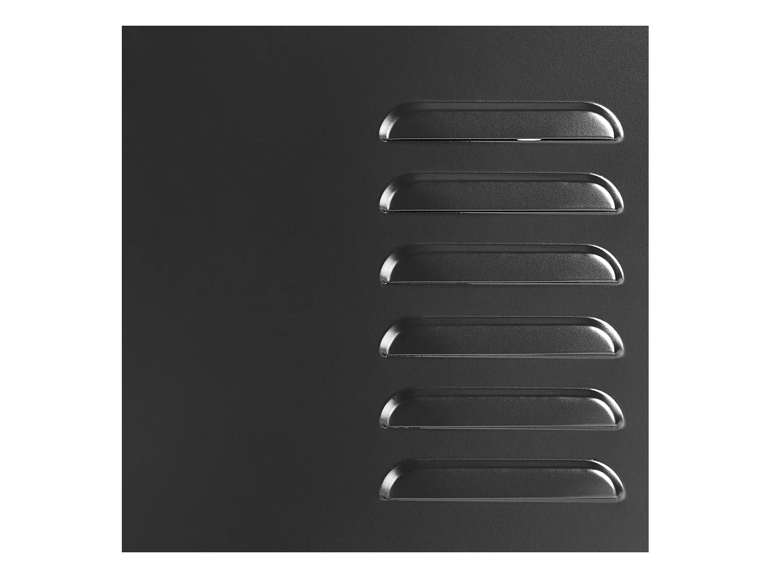 Büroschrank CARDIFF Metall Schwarz