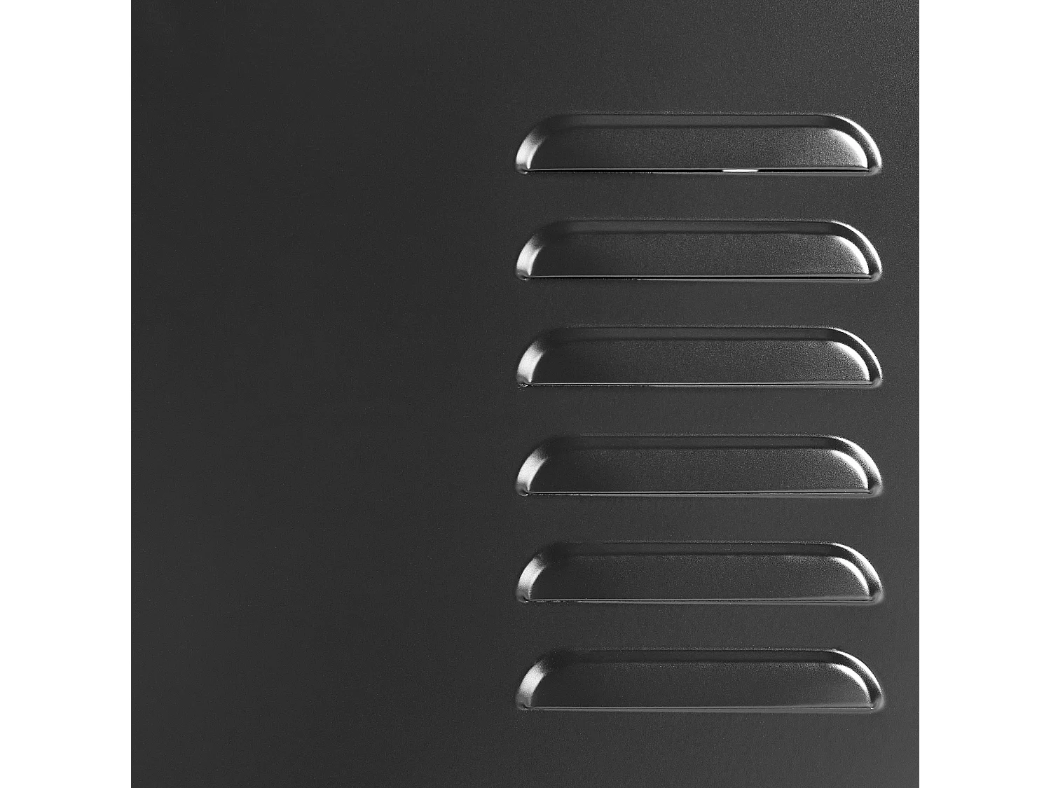 Meuble de rangement CARDIFF Métal Noir