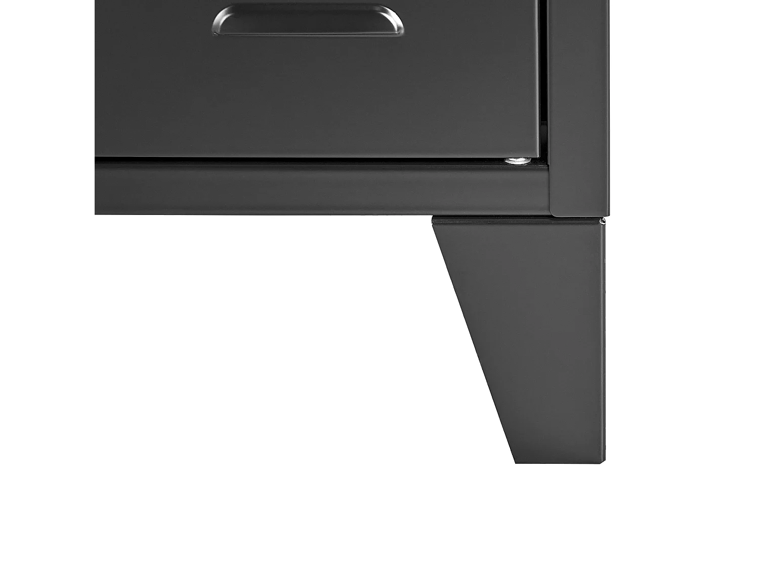 Szafka biurowa CARDIFF Metal Czarny