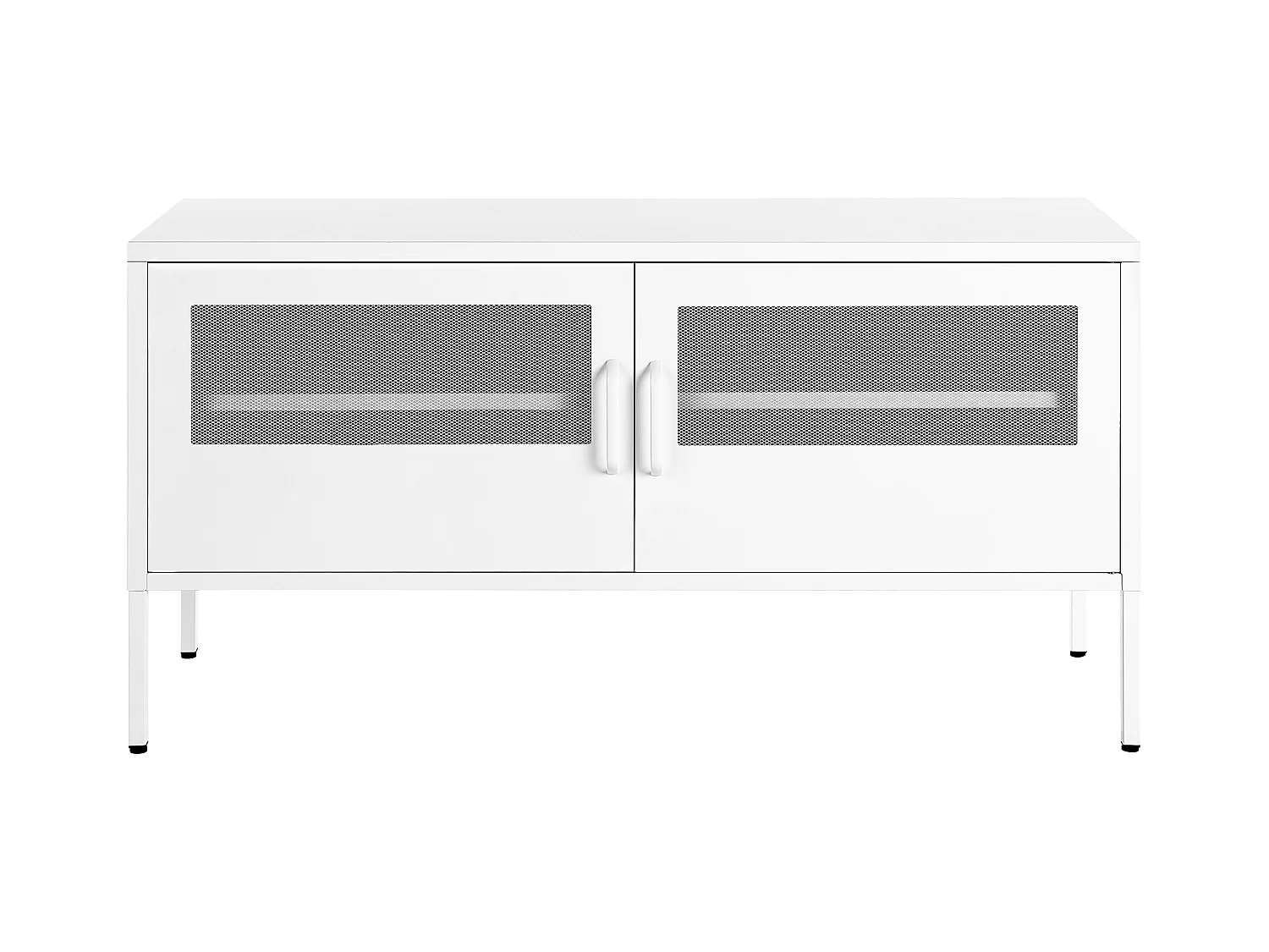 Meuble de rangement MORLEY Métal Blanc