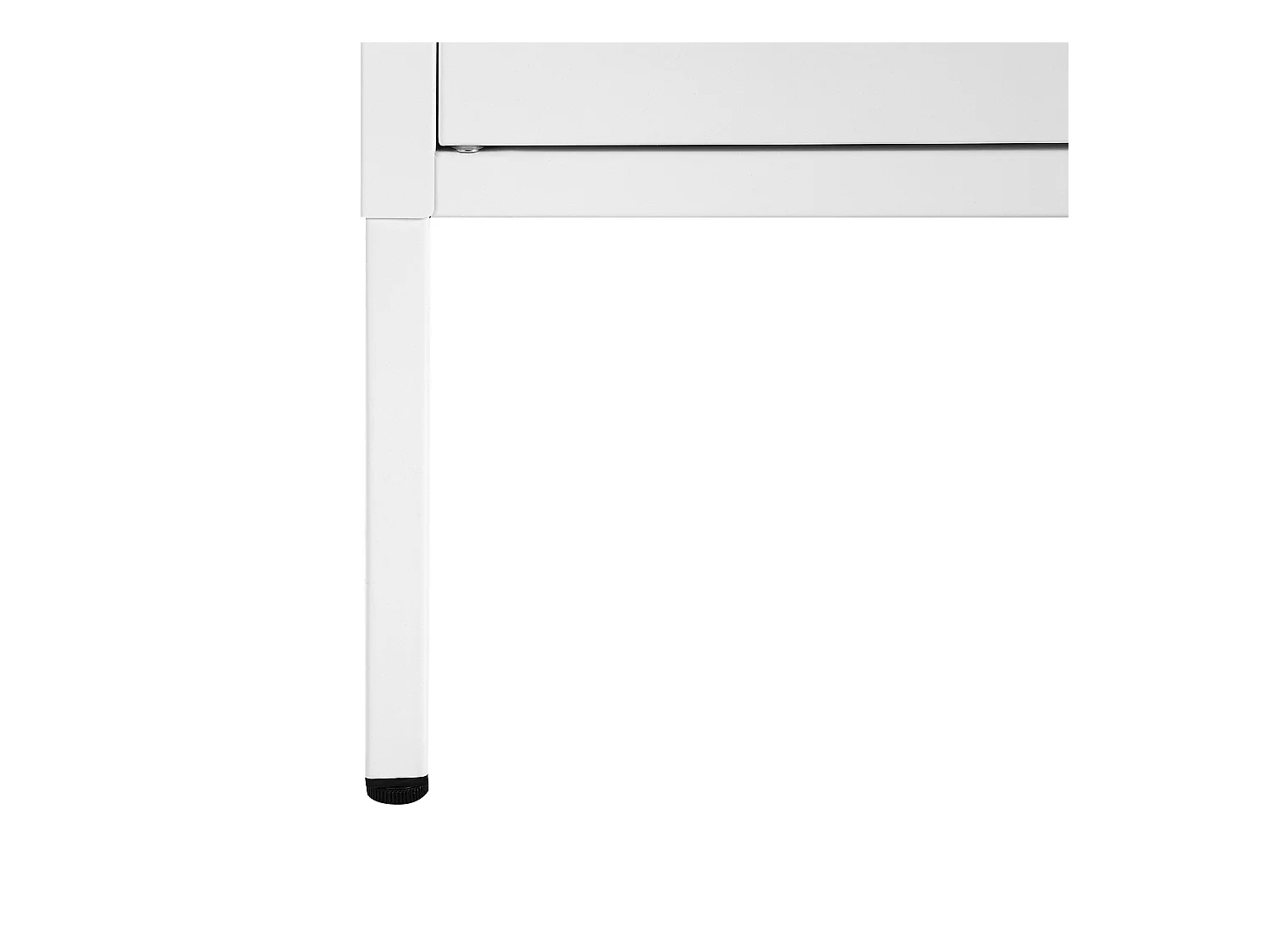 Meuble de rangement MORLEY Métal Blanc