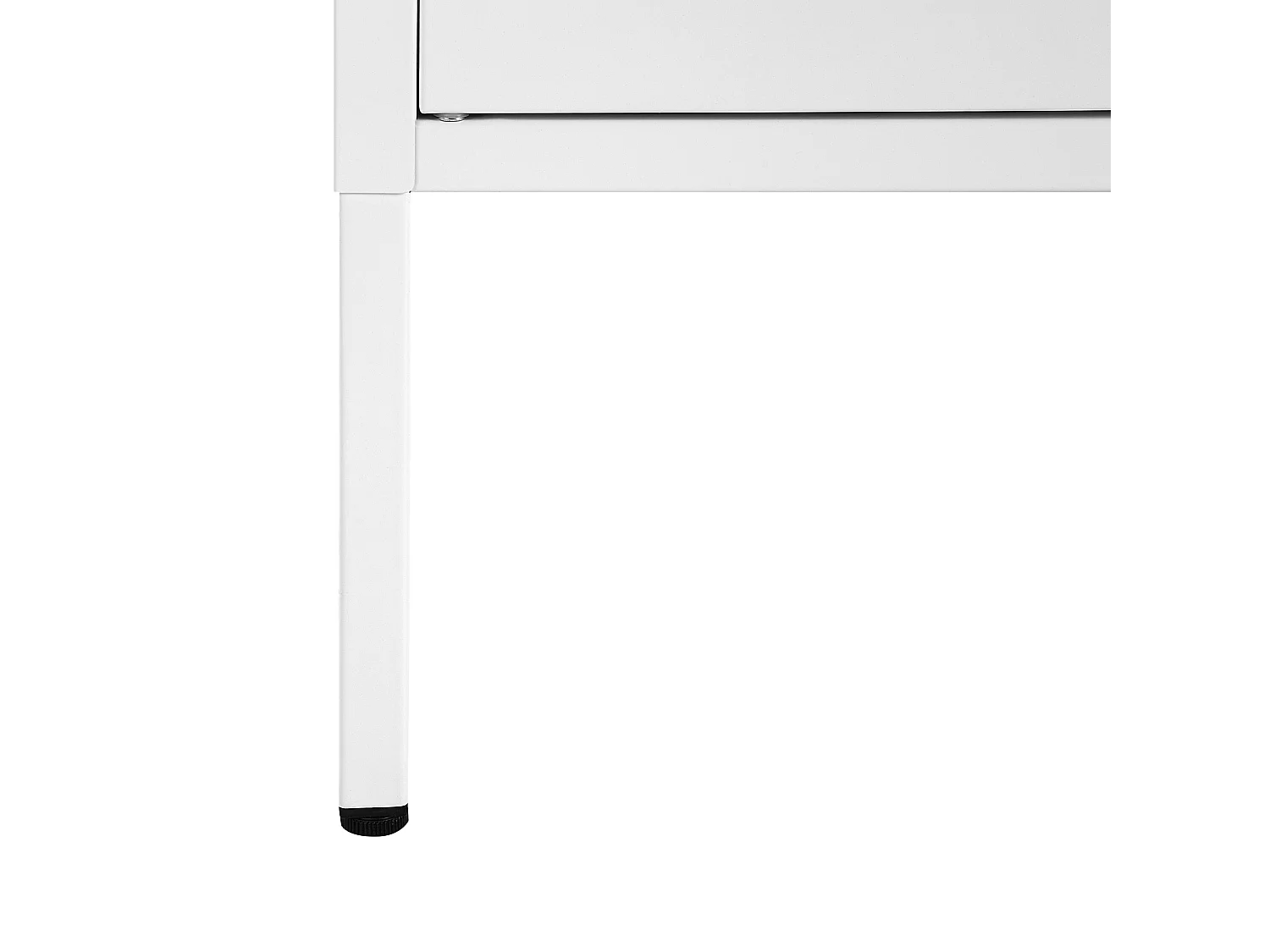 Meuble de rangement MORLEY Métal Blanc