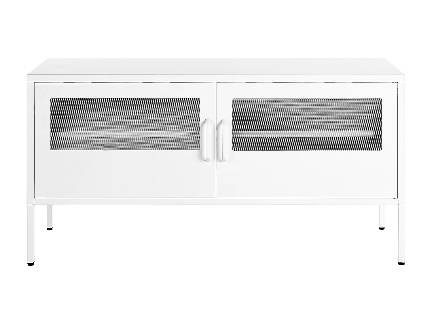 Meuble de rangement MORLEY Métal Blanc