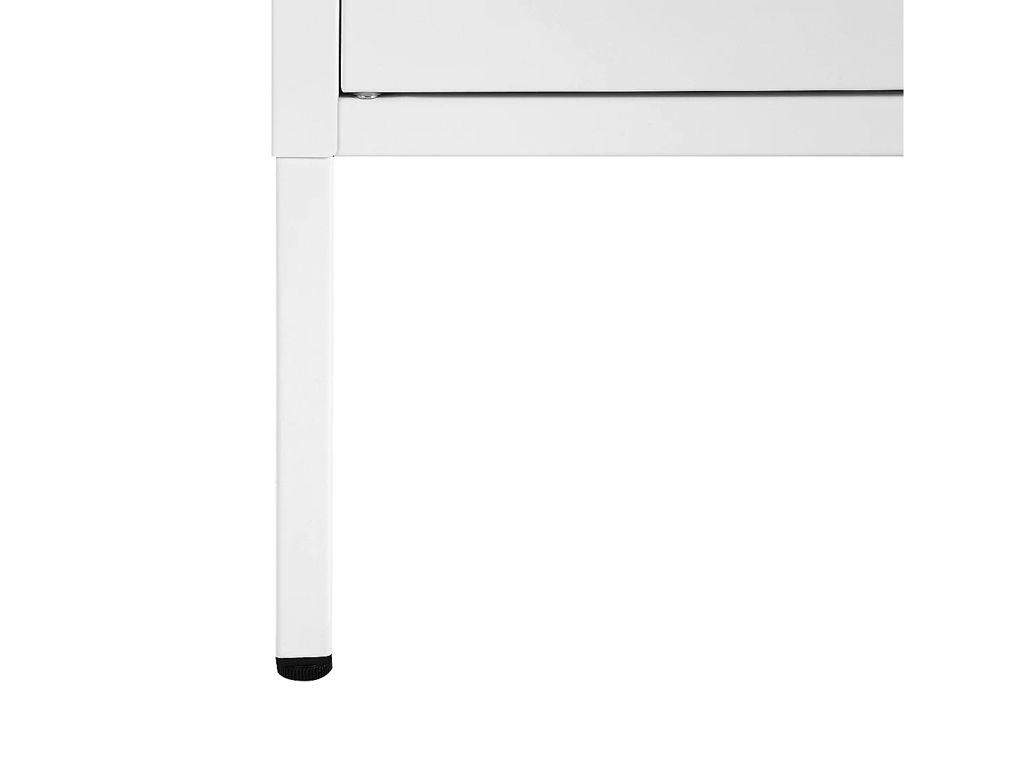 Meuble de rangement MORLEY Métal Blanc