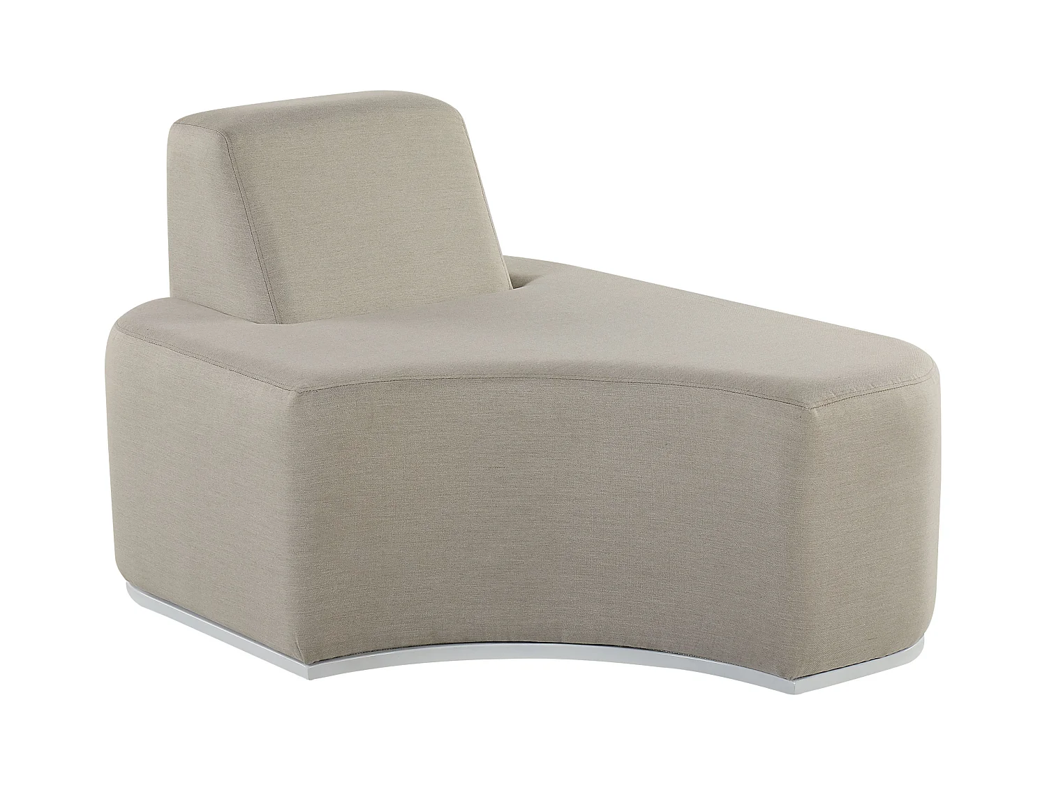 Set da giardino con tavolo 2 posti FABRO Modulare Grigio chiaro