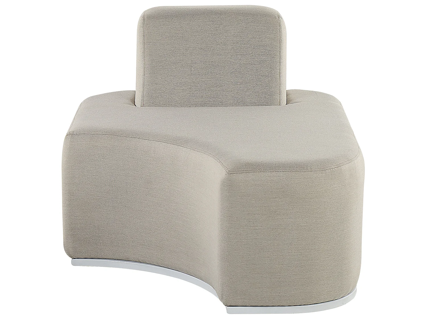 Loungeset met tafel 2-zitter FABRO Lichtgrijs