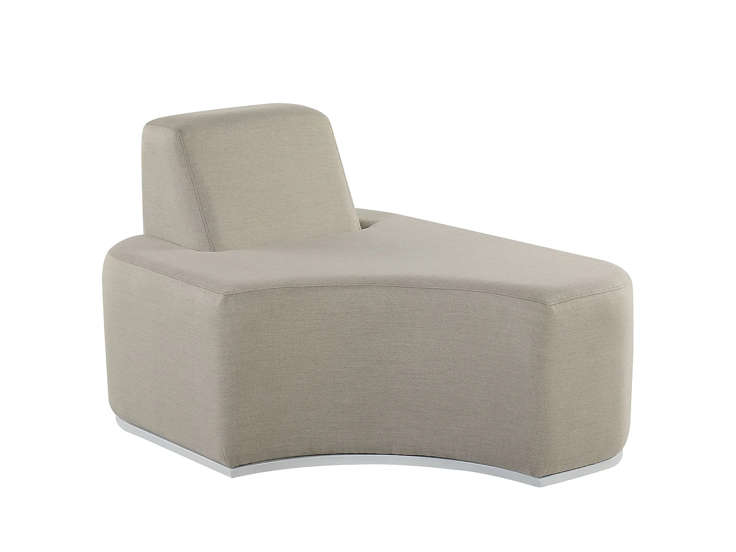 Loungeset met tafel 2-zitter FABRO Lichtgrijs
