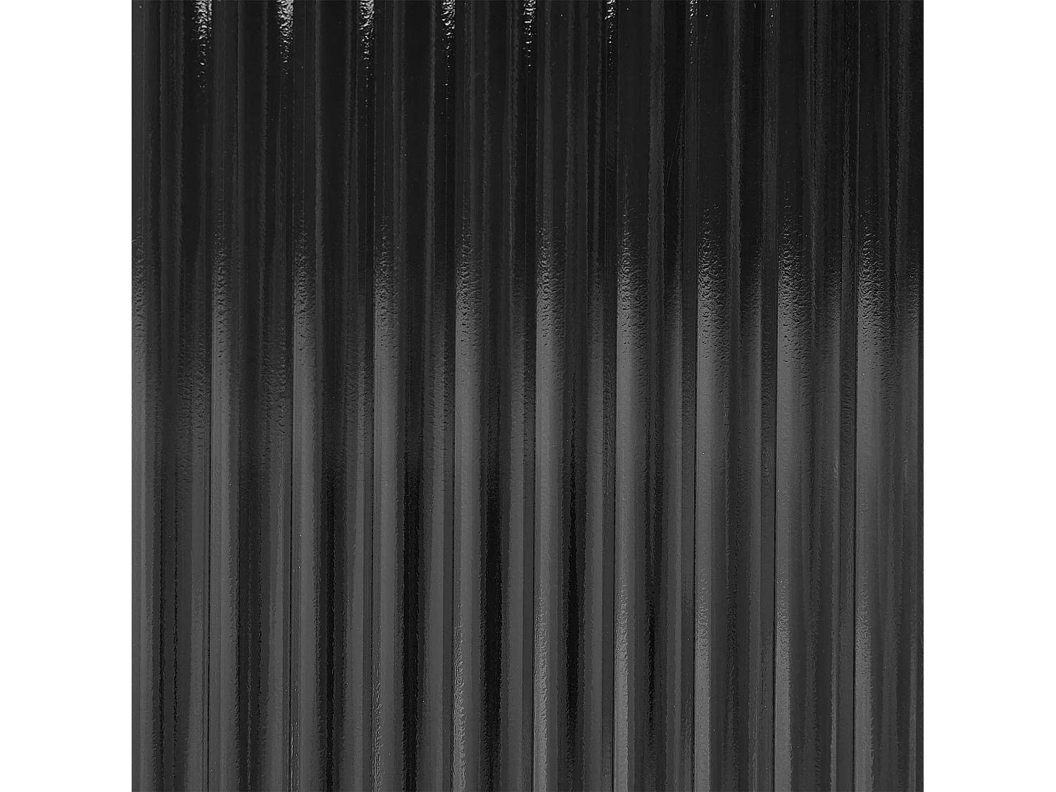 Witryna ze szklaną gablotą DEVON Metal 115 cm Czarny