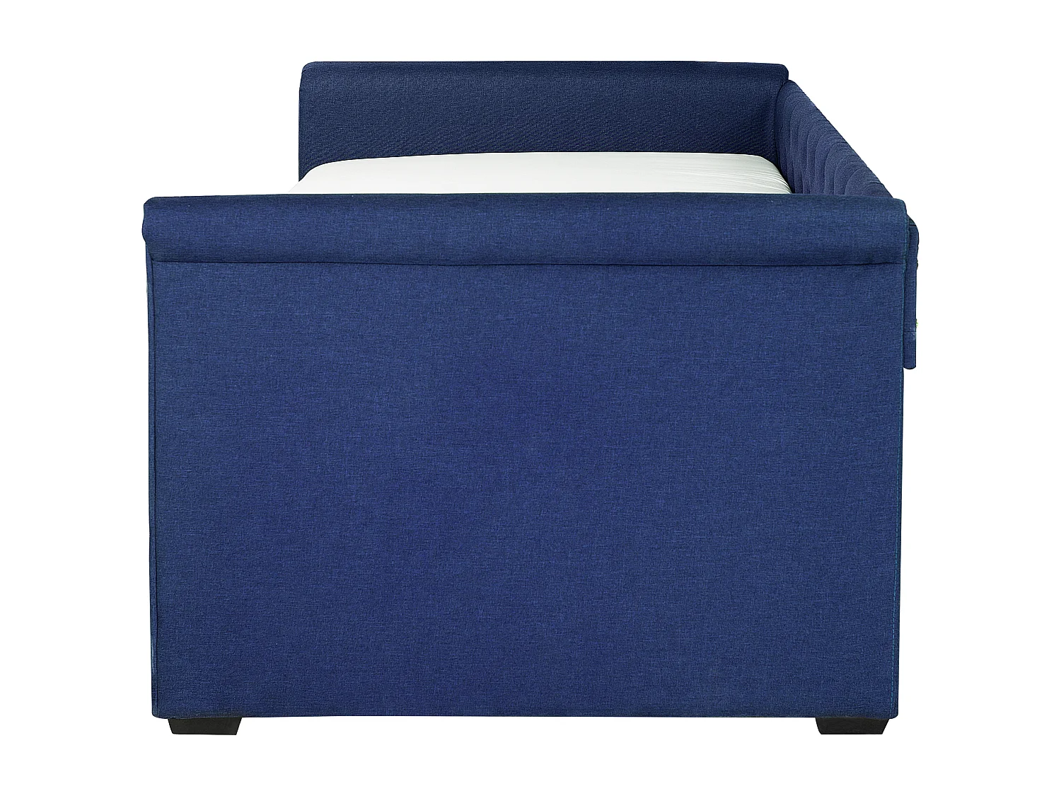 Letto estraibile Tessuto LIBOURNE 90 x 200 cm Blu marino