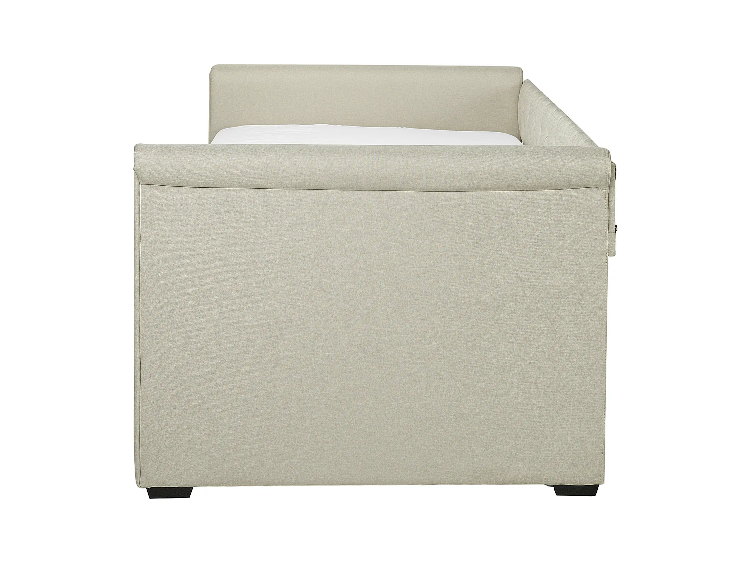 Letto estraibile Tessuto LIBOURNE 90 x 200 cm Beige