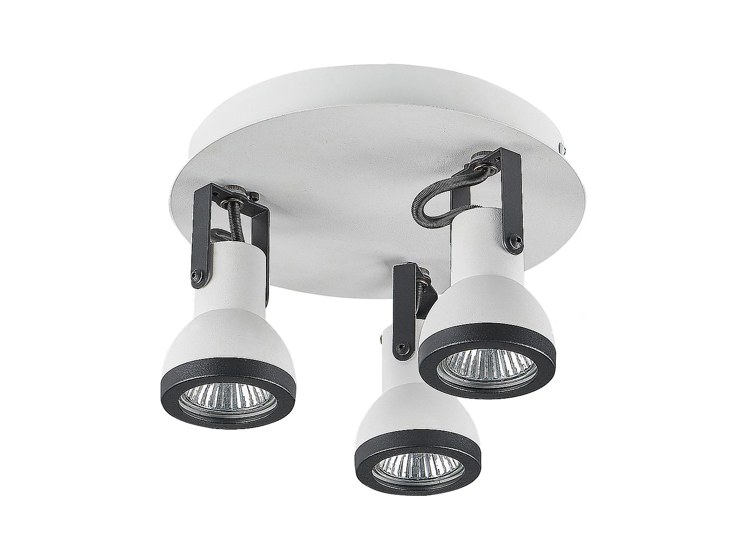 3-lichts spot BARO Verstelbaar Metaal Wit