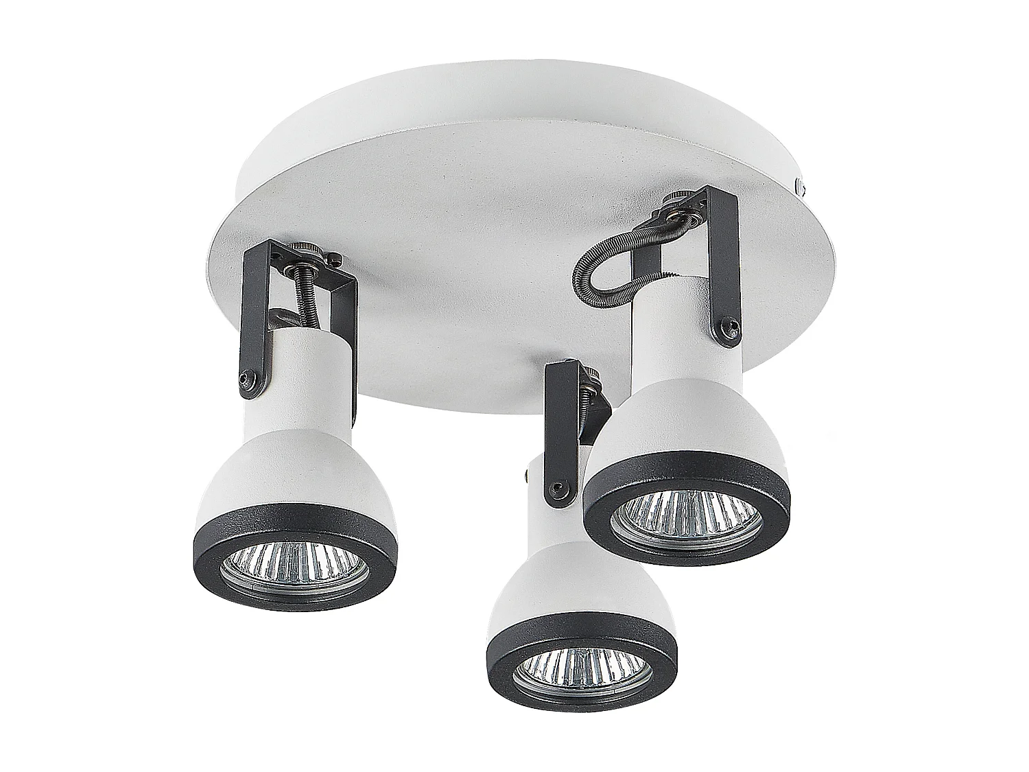 Lampa spot 3-punktowa BARO Regulowana Metal Biały