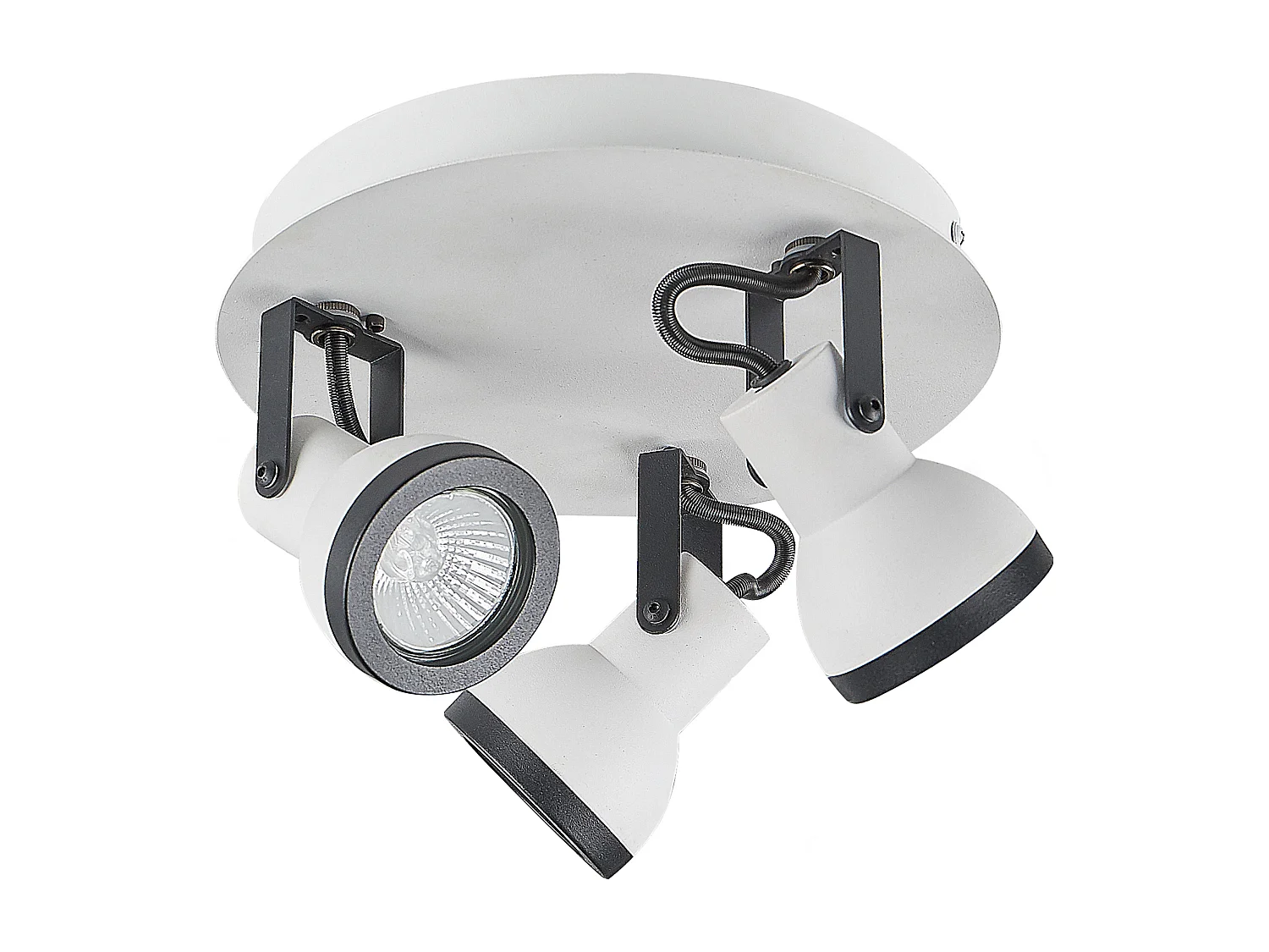 Lampa spot 3-punktowa BARO Regulowana Metal Biały