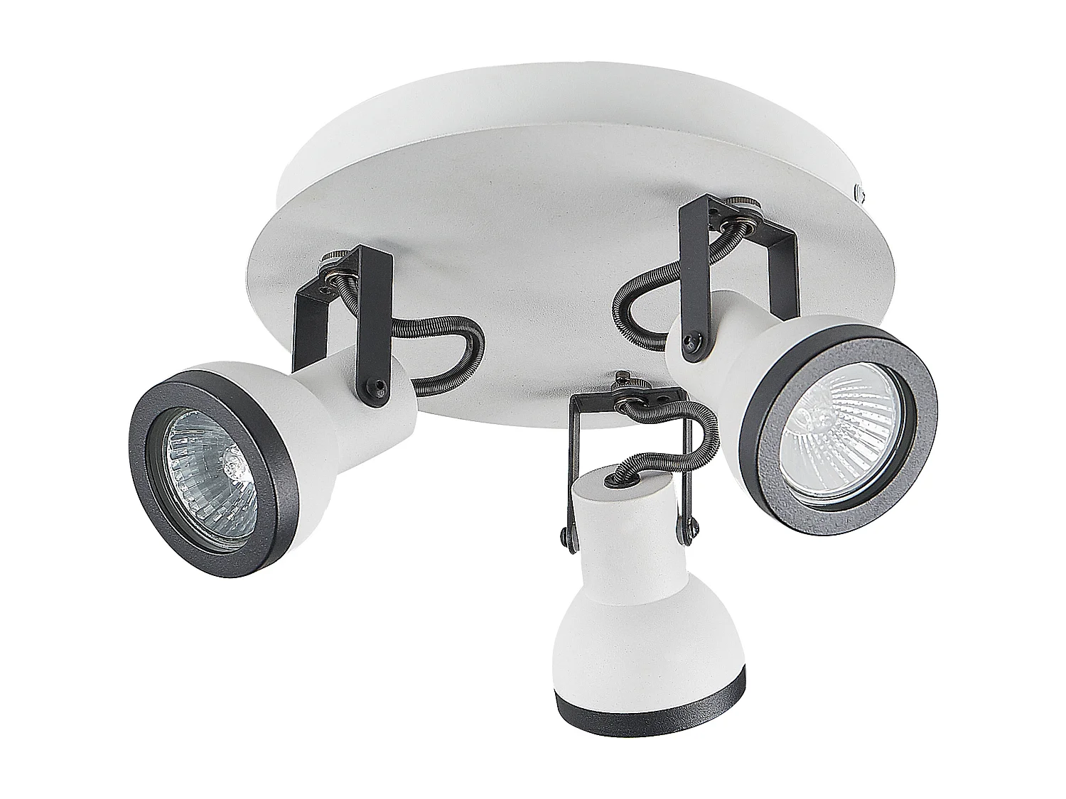 Spot à 3 lumières BARO Réglable Métal Blanc