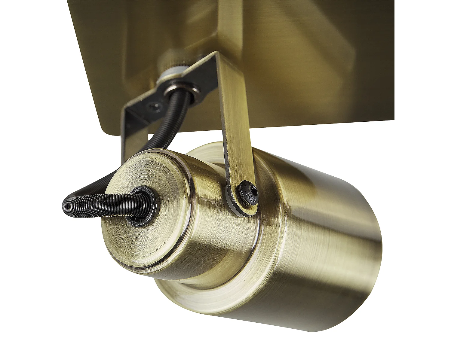 Lampa spot 4-punktowa BONTE Regulowana Metal Mosiężny