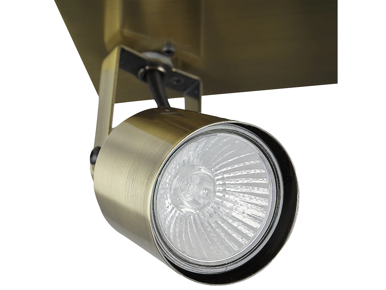 Spot à 4 lumières BONTE Réglable Métal Laiton