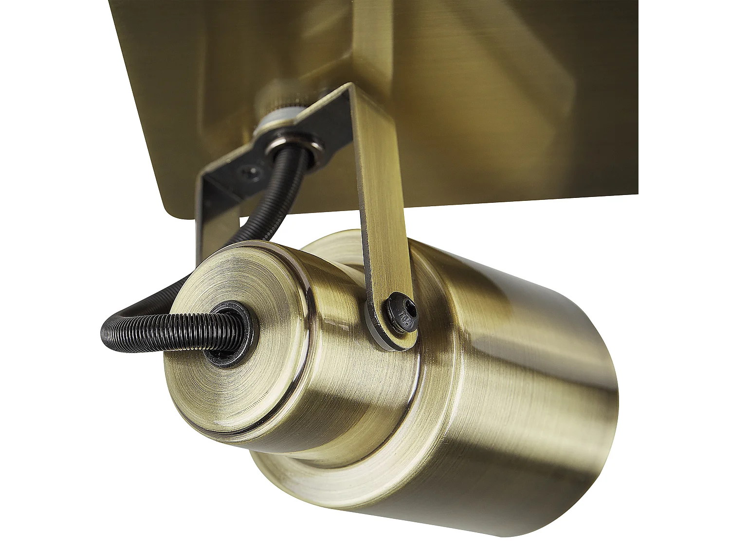 Spot à 4 lumières BONTE Réglable Métal Laiton