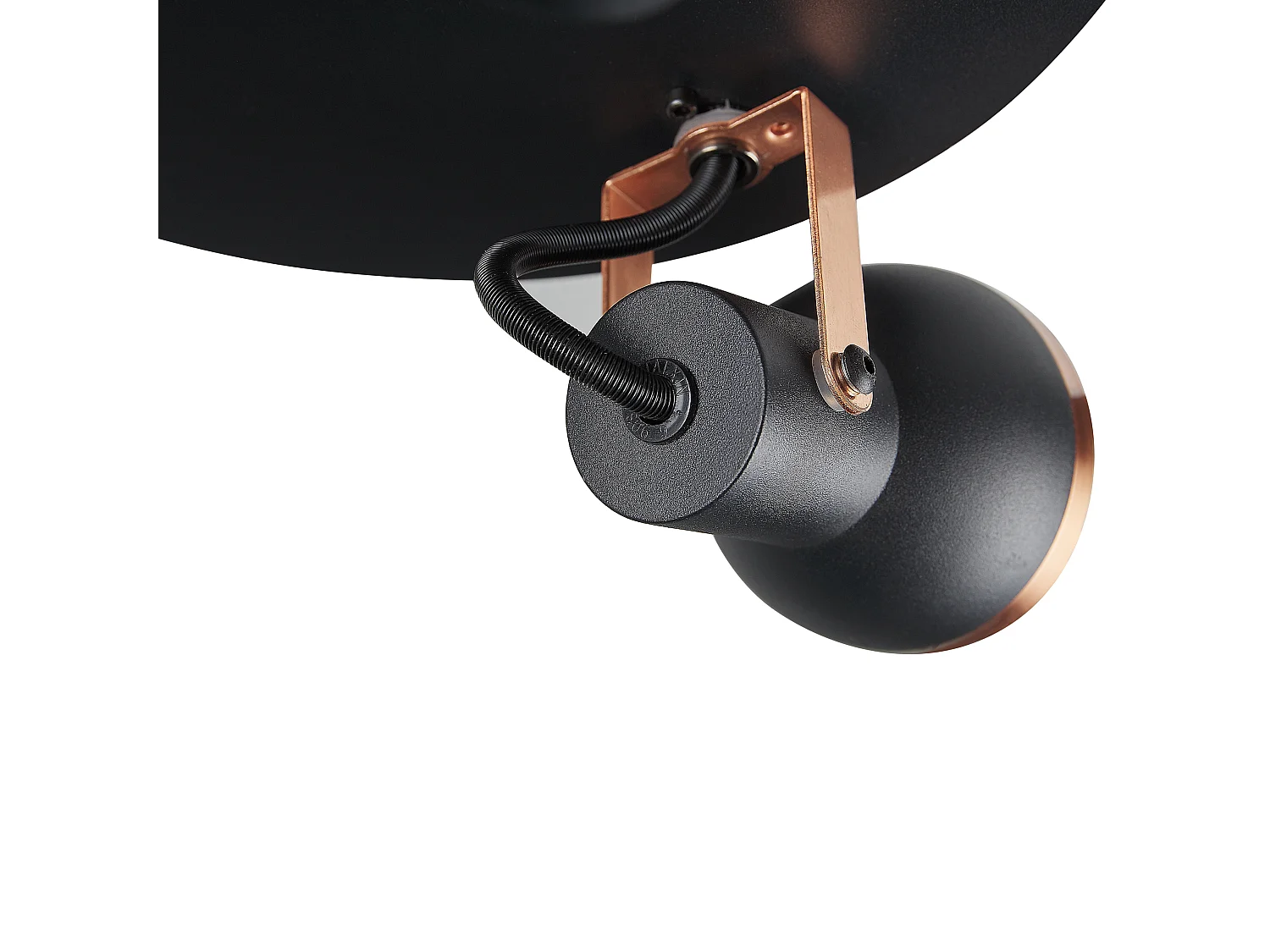 3-lichts spot BARO Verstelbaar Metaal Zwart